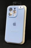 Чехол iPhone 13ProMax Silicon Case original FULL Camera №5 sea blue (4you)