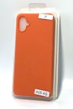 Чехол Samsung A05(4G) Silicon Original FULL №7 New apricot (4you)
