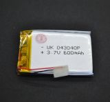 Акумулятор 600mA/год (41*29*0,2мм) 043040(W) 