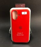 Чохол iPhone 17 Silicon Case original FULL №14 Red (4you)