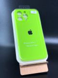 Чехол iPhone 16Pro Silicon Case original FULL Camera №53 neon green (4you)