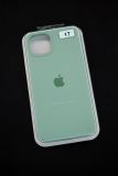 Чехол iPhone 15Plus Silicon Case original FULL №17 spring mint (4you) "Акционная цена"