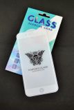 Захисне скло iPhone 6 Matte with shiny edge White 4you ТОП Якість!
