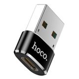 Перехідник HOCO UA6 c USB тато / Type-C мама Black