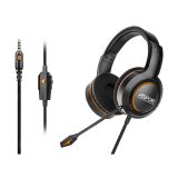 Гарнитура Aspor S1004 (микрофон) (Мониторы) Black/orange