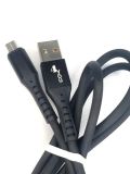 Usb-cable Micro USB 4you Telon black (2.1A) (від10шт - 10%)