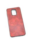 Чехол Xiaomi Redmi 9 Silicon VESTA Leather Red (P3) "Акционная цена"
