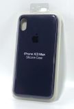 Чехол iPhone XS Max Silicon Case original FULL №54 Blue cobalt (4you)