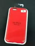 Чохол iPhone 6 Silicon Case original FULL № 14 red ( 4you ) ( NO LOGO )