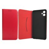 Flip Cover for Samsung A05(4G) Fiber Red (4you)