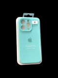 Чохол iPhone 14Pro Silicon Case original FULL Camera №21 azure (4you)