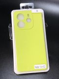 Чехол Xiaomi Redmi Note 14(4G) 163mm Global Version Silicon Original FULL №8 Yellow (4you)
