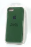 Чехол iPhone 7 /8 Silicon Case original FULL №73 dark virid (4you) Акционная Цена!