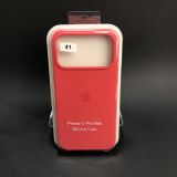 Чохол iPhone 17ProMax/18ProMax Silicon Case original FULL №41 rose (4you)