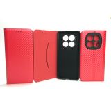 Flip Cover for Xiaomi Redmi Note 14Pro(4G) Fiber Red (4you)