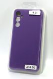Чохол Samsung A34(5G) Silicon Original FULL №13 Violet (4you)
