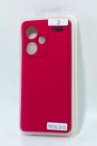 Чохол Xiaomi Redmi Note 13ProPlus Silicon Original FULL №2 Rose red (4you)