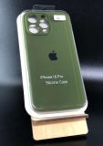 Чехол iPhone 16Pro Silicon Case original FULL Camera №64 olive green (4you)