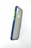Чохол iPhone 6 / 6S Silicon Gingle Matte dark blue / green