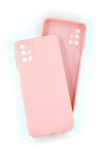 Чехол Samsung A42 Silicon TPU Soft Case Pink "Акционная цена"