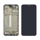 LCD Samsung A25 (5G) /A256 (2023) із чорним тачскрином + корпусна рамка GH82-33214A Original (M) 