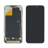 LCD iPhone 12 Pro Max з чорним тачскрином + дисплейна рамка 60Hz DD-OLED (без помилки) (M)