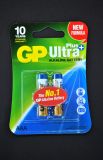 Батарейка GP 24AUP-2UE2 Ultra Plus Alkaline LR03, AAA (2 у блістері,20 в упаковці)
