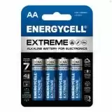 Батарейка Energycell EN15EX-B4 1.5V AA, Alkaline EXTREME (4 на блістері, 40 в упак.)