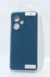 Чехол Xiaomi Redmi Note 13ProPlus Silicon Original FULL №14 Dark blue (4you) "Акционная цена"