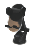 Holder 4you GL10 Black (висувна ніжка , прозр частина, присоска, класичний кріплення, РРЦ-267г) 
