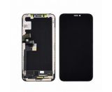 LCD iPhone X з чорним тачскрином + дисплейна рамка (GX - OLED HARD) (M)