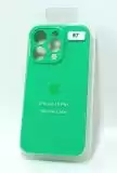 Чохол iPhone 15Pro Silicon Case original FULL Camera №57 grass (4you)