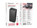 Power Bank 30000mAh BOROFONE BJ80B 22.5W Black (А) - Ціна Тижня!