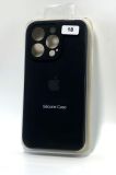 Чехол iPhone 12ProMax Silicon Case original FULL Camera №18 black (4you)