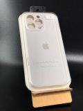 Чохол iPhone 16ProMax Silicon Case original FULL Camera №9 White (4you)