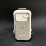 Чохол iPhone 17Pro/18Pro Silicon Case original FULL №23 Grey (4you)