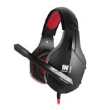 Наушники Gemix N1 (микрофон, мониторы) Black/red