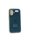 Чехол iPhone 17 Silicon Case original FULL №38 blue cobalt (4you)