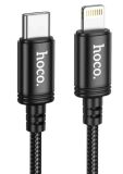 Cable Type-C/iPhone 5 HOCO X89 1m (круглый) Black
