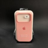 Чехол iPhone 17Pro/18Pro Silicon Case original FULL №12 salmon pink (4you)