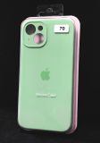 Чехол iPhone 15Plus Silicon Case original FULL Camera №70 mint (4you) "Акционная цена"