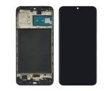 LCD Samsung M21/M215 / M305/ M307/ M30 / M30S с черным тачскрином + корпусная рамка OLED (M)