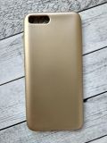Чехол Samsung A8+/A730 (2018) Silicon Rock Matte gold "Акционная цена"