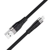 Usb-cable Micro USB HOCO X53 "Angel" 2,4A 1m (плоский) Black