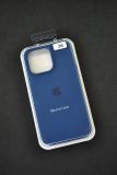 Чохол iPhone 15Pro Silicon Case original FULL №36 saphire (4you)