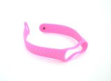 Ремешок на браслет фитнес Xiaomi mi band 3/4/5 Ромб Pink