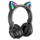 Bluetooth-гарнітура BOROFONE BO18 (Bluetooth 5.0) (Монітори) Black