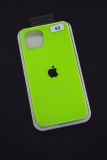 Чехол iPhone 15 Silicon Case original FULL №53 neon green (4you)