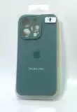 Чохол iPhone 15ProMax Silicon Case original FULL Camera №68 viridian (4you)