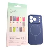 Чохол iPhone 17Pro/18Pro Silicon BEATS with MagSafe №9 Amethyst